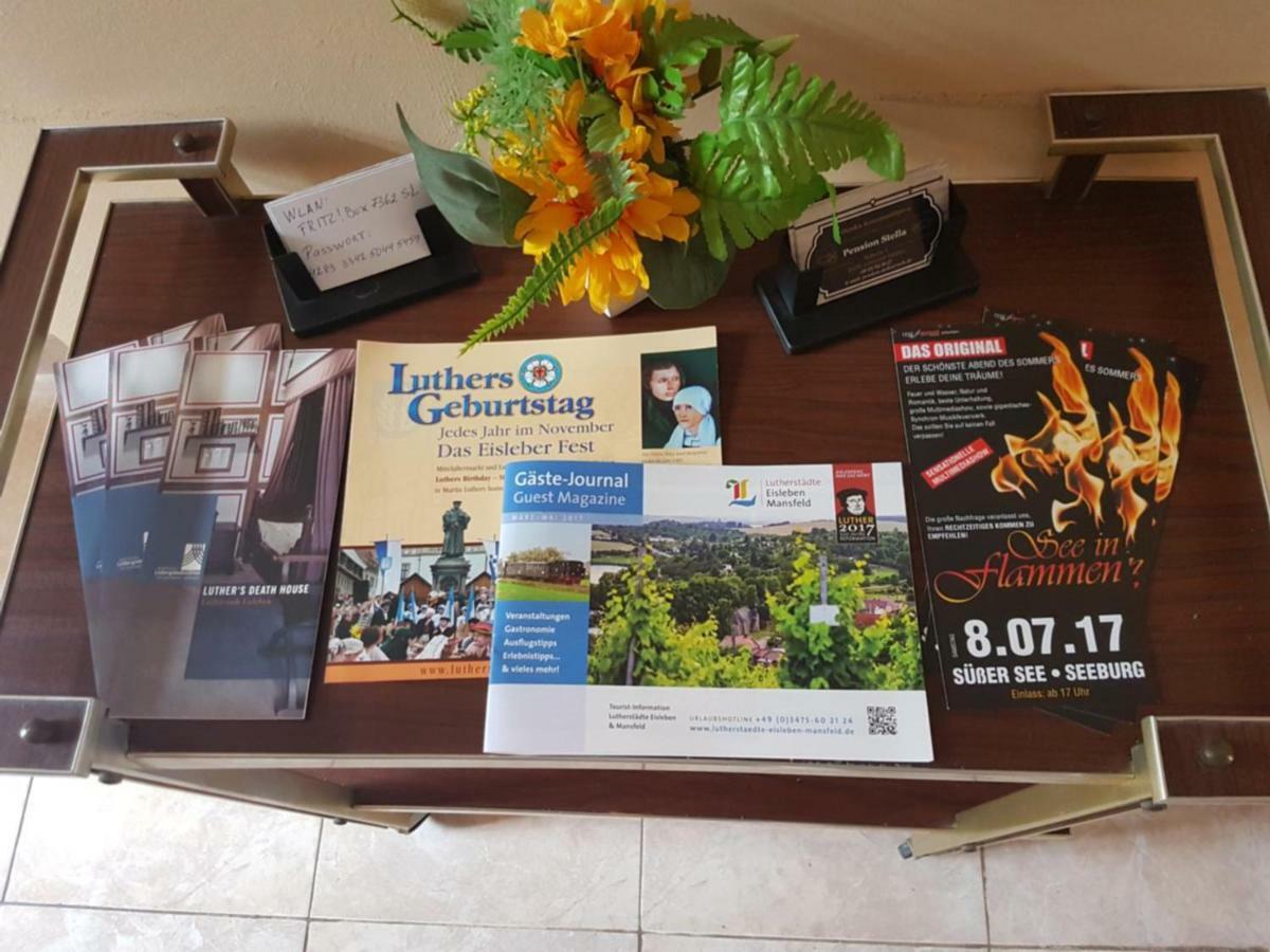 Pension Stella Lutherstadt Eisleben Ngoại thất bức ảnh